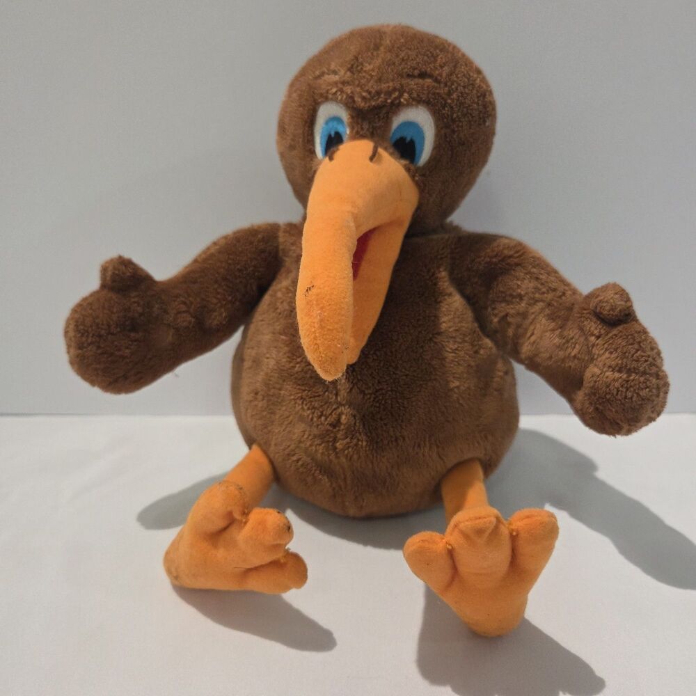 2003 Kiwi Bird Plush Rare Hard To Find Htf Long Beak Blue Eyes 12in